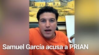 Samuel García acusa que PRIAN aumentará predial  Monterrey [upl. by Hahsia985]