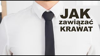 Jak zawiązać krawat ✅ Prosty i szybki sposób 🔵 🔝 How to tie a tie🔥🔥🔥 [upl. by Garek521]