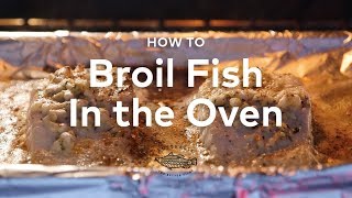 How to Broil Fish in the Oven [upl. by Eissim]