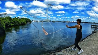 3 Basic Ways to Throw a Cast Net by Master Damo [upl. by Gomar626]