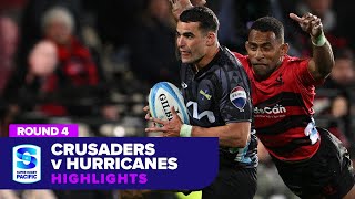 Crusaders v Hurricanes Highlights  Round 4  SRP 2024 [upl. by Philina563]