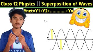 Wave Motion 05 Principle of Superposition of Waves  Superposition of Waves  Class 12 Physics [upl. by Aitrop720]