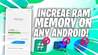 How To Increase RAM of Any Android Device 2023  For Both Not Rooted amp Rooted Devices [upl. by Aicnarf]