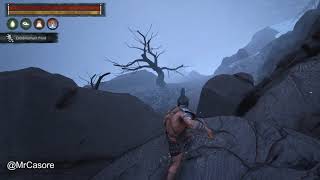 Conan Exiles FREN  Obtenir du minerai dor  How to get goldstone [upl. by Avehs]