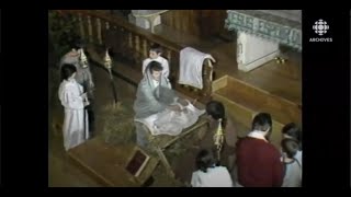 La crèche vivante du village de SaintPhilémon en 1983 [upl. by Eskil]