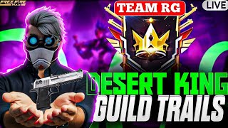 1VS2 GUILD ENTRY DESERT KING OR 1V1 REACTIONS 🔥❗ ROLEX YT GAMING IS LIVE [upl. by Eimaj]