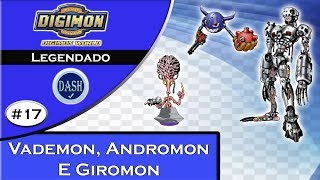 Digimon World 1 17  Vademon Andromon e Giromon Legendado em Português [upl. by Leahcimluap]