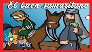 Parábolas de Jesús El Buen Samaritano  Para niños [upl. by Eade75]