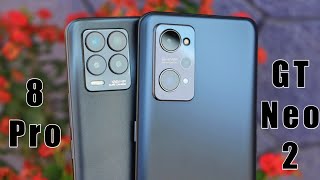 Realme gt neo 2 vs realme 8 pro camera test  108mp vs 64mp test [upl. by Ginnie224]