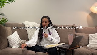 put your desires to death and live in God’s will [upl. by Aihtekal]