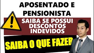 DESCONTO INDEVIDO NO BENEFÍCIO [upl. by Lleraj892]