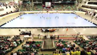 New attendance record for U19 World Floorball game Canada vs Japan [upl. by Gladwin]