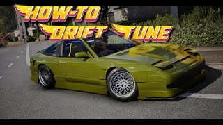 How To Tune Drift Cars In CarX Street  180sx Low Power Build [upl. by Bernelle99]