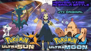 Pokemon Ultra SunUltra Moon Heavenly King AcerolaBattle JTC Original [upl. by Daffy]