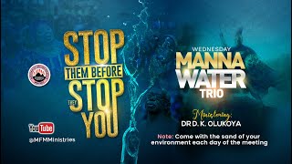 STOP THEM BEFORE THEY STOP YOU 1  MFM MANNA WATER 13032024 DR D K OLUKOYA [upl. by Yznel624]