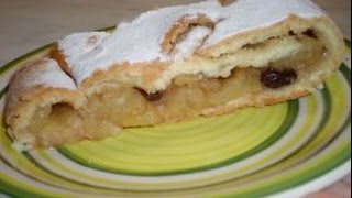 Strudel di mele con pasta frolla [upl. by Ahcsatan]