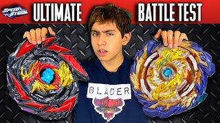 Beyblade Battle Demise Devolos vs Mirage Fafnir Beyblade Burst Surge [upl. by Notgnirrac]