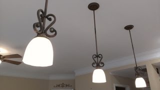 How to install a pendant light fixture [upl. by Donelson]