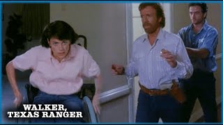 Wheelchair Takedown  Walker Texas Ranger [upl. by Notyap]