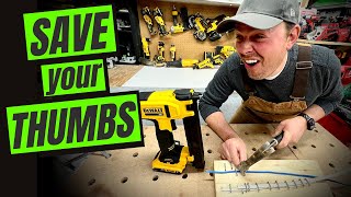 Save HOURS of time Dewalt Cable Stapler DCN701B review [upl. by Yentruoc]