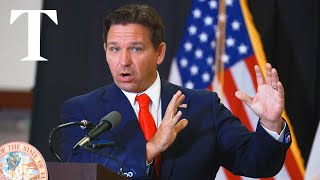 LIVE DeSantis gives update on Trump assassination attempt [upl. by Lainad]