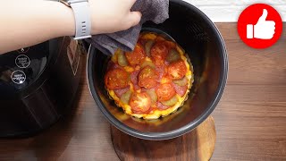 Пицца за минуты Нереально вкусная и простая пицца без дрожжей в мультиварке рецепт [upl. by Desirae190]