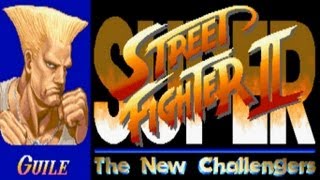 Super Street Fighter II  The New Challengers  Guile Arcade [upl. by Naimad817]