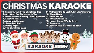 Christmas Songs Karaoke Medley [upl. by Jeniece358]