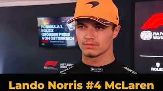 F1 2023 Austrian GP Lando Norris Post Race Interview [upl. by Anderegg]