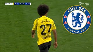 Karim Adeyemi vs PSG  Is He Good  Chelsea Target 🔵 [upl. by Dey]