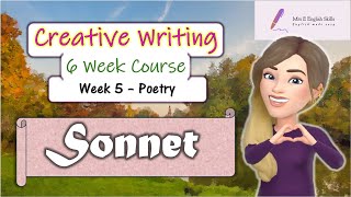 Creative Writing Week 5  Sonnet [upl. by Atteuqram]