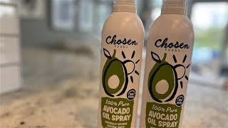 Review  100 Percent Pure Avocado Oil Spray by Chosen Foods [upl. by Clute]