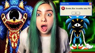 ESSE JOGO DO SONIC QUIS HACKEAR MEU COMPUTADOR [upl. by Genevra]