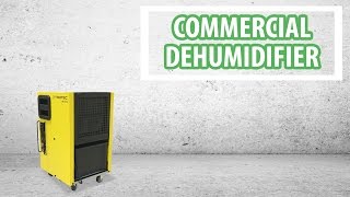 CondensationRefrigerant type Commercial Dehumidifier for reducing humidity in warehouse factories [upl. by Galan733]