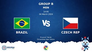 BRAZIL vs CZECH REP  Futsal DEAFLYMPICS ERZURUM 2024  Men Group Stage [upl. by Abas861]