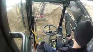 Testing Volvo EW160D with Indexator Rototilt  Go Pro HD Hero 2 [upl. by Remat741]