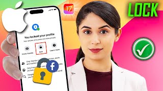 How To Lock Facebook Profile on iPhone 2024  lock facebookprofile on mobile [upl. by Odlavu218]