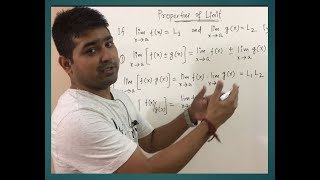 Properties of limit in Hindi  12 [upl. by Caitrin569]