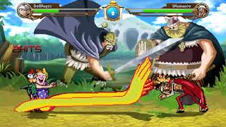 8 Fighters Tournament Dellinger vs Diamante One Piece Mugen V13 DirectX [upl. by Nomihs483]