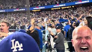 AMAZING SEATS VIEW OF FREEMAN GRANDSLAM TO WIN WORLD SERIES GAME 1 VS YANKEES Follow for more [upl. by Bergh]