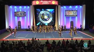 The ACE Cheer Company Warriors 2014 Senior Large Coed Semi Finals [upl. by Ennaecarg]