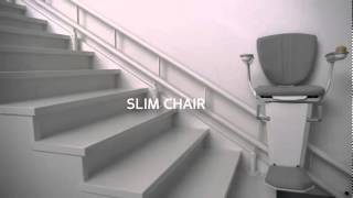 Otolift Two Curved Stairlift Video [upl. by Rai]