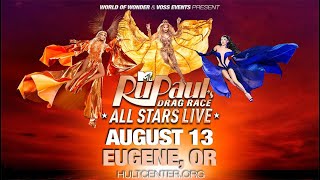 RuPauls Drag Race All Stars Live  August 13 [upl. by Inoek]