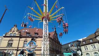 Fly Over  Piontek Offride Oster Kirmes Herford 2022 [upl. by Yllier]