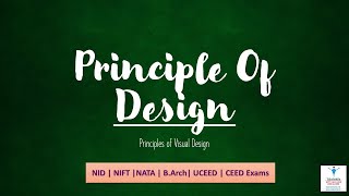 Principles of Design  What is Principle of Design [upl. by Cilo]