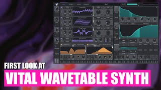 First look at Vital  Free Wavetable Synth [upl. by Gabey]