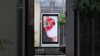 IP65 Water Test For 75” Outdoor Digital Signage [upl. by Beitris]