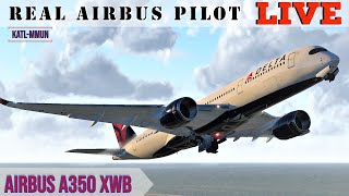 FlightFactor A350XWB  Flown by real Airbus pilot  How different is it [upl. by Sudnac]