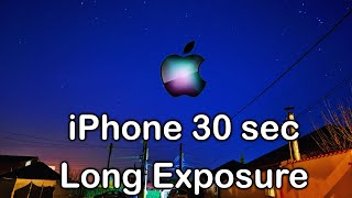 iPhone photography tip  30 seconds exposure [upl. by Wichman]