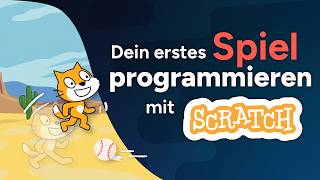 Spiel programmieren mit SCRATCH  Tutorial auf Deutsch [upl. by Erapsag638]